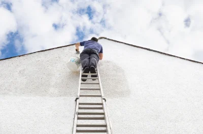 Peinture extérieure à Jussy-Champagne — façades et ravalement